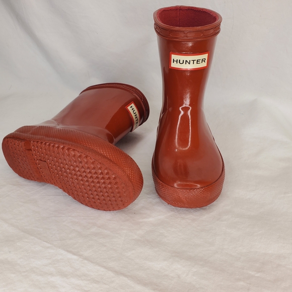 Hunter Red Rain Boots - Picture 1 of 11
